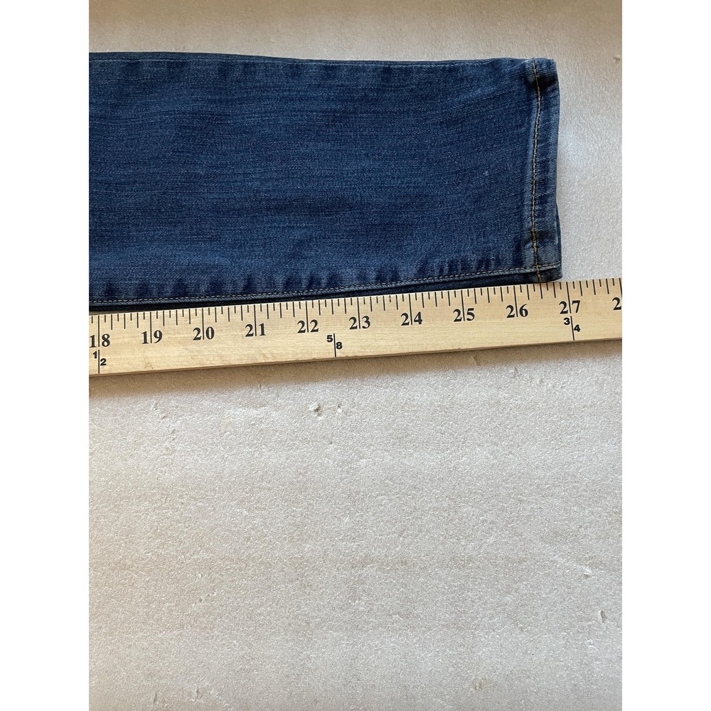 Frame Le High Skinny‎  Crop Jeans Women 26 Blue Stretch Denim Ankle Mid Rise - Picture 9 of 11